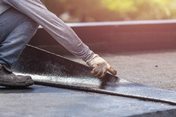 Professional Interior Drainage System technician working in Millersport, OH